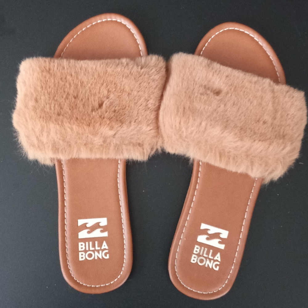 Fur BILLA BONG Slides (Sandals)